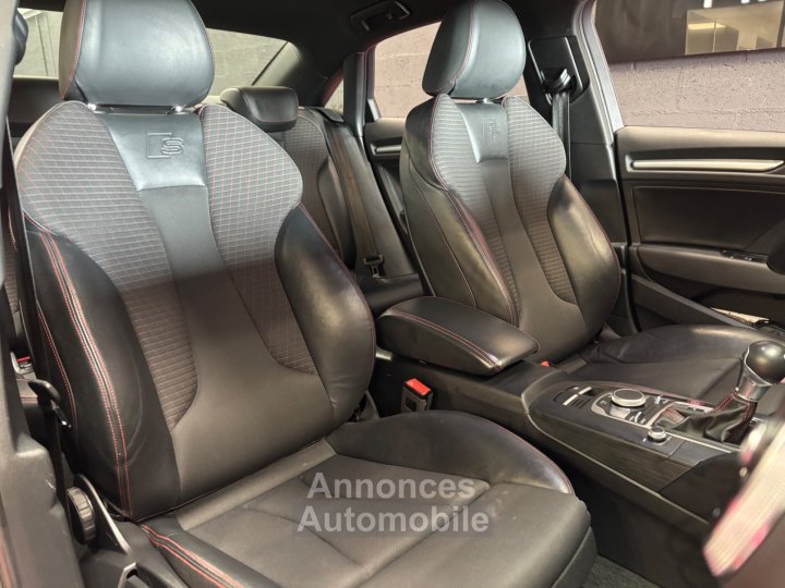 Audi S3 BERLINE 20 TFSI 310 CV S-tronic 7 Quattro - Entretiens complet - Bang Olufsen - CarPlay - 13