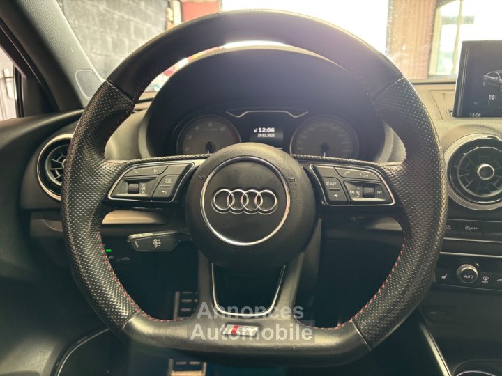 Audi S3 BERLINE 20 TFSI 310 CV S-tronic 7 Quattro - Entretiens complet - Bang Olufsen - CarPlay - 16