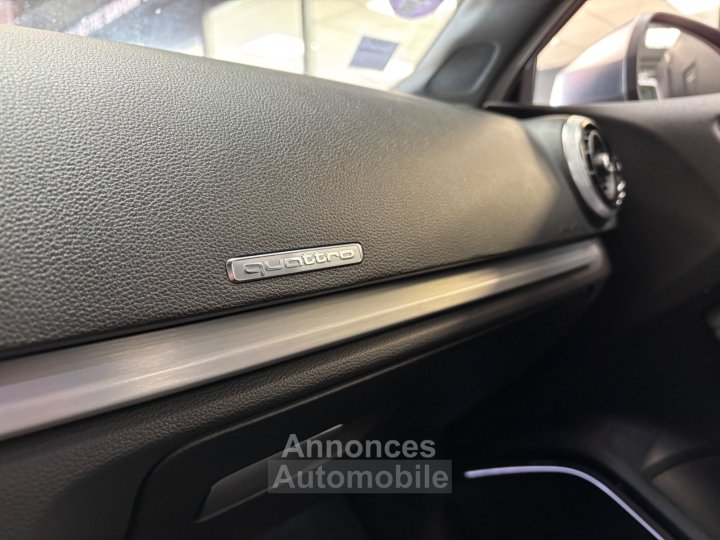 Audi S3 BERLINE 20 TFSI 310 CV S-tronic 7 Quattro - Entretiens complet - Bang Olufsen - CarPlay - 34