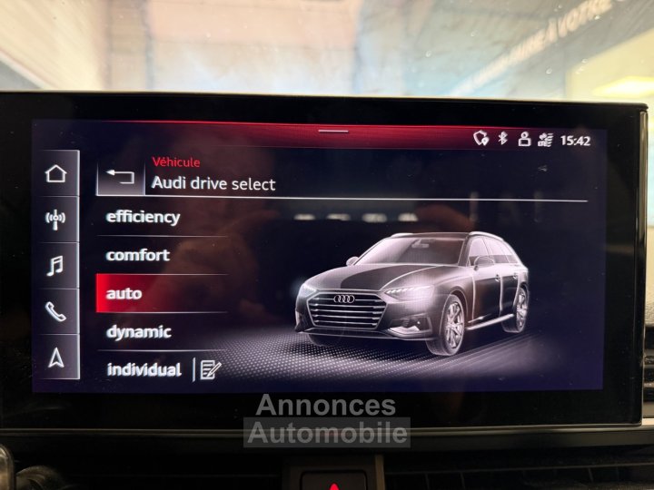 Audi A4 AVANT S-Line 30 TDI 136 CV S-tronic 7 - MATRIX LED - CarPlay - Si&egrave;ges chauffants - 23