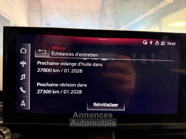 Audi A4 AVANT S-Line 30 TDI 136 CV S-tronic 7 - MATRIX LED - CarPlay - Si&egrave;ges chauffants - 27