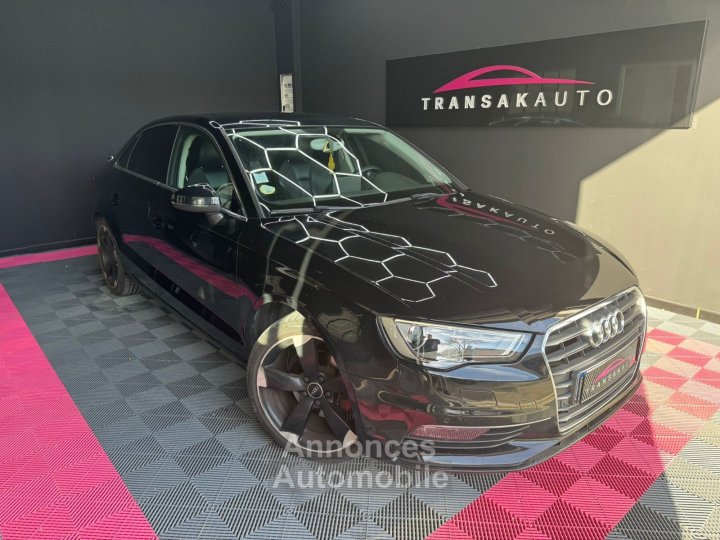 Audi A3 BERLINE 20 TDI 150 Ambition Luxe S tronic 6 VIDANGE DE BOITE FAITE / CAMERA / CARPLAY / DRIVE SELECT / PALETTES / JANTES 18 ROTORS - 1