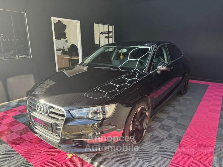 Audi A3 BERLINE 20 TDI 150 Ambition Luxe S tronic 6 VIDANGE DE BOITE FAITE / CAMERA / CARPLAY / DRIVE SELECT / PALETTES / JANTES 18 ROTORS - 3