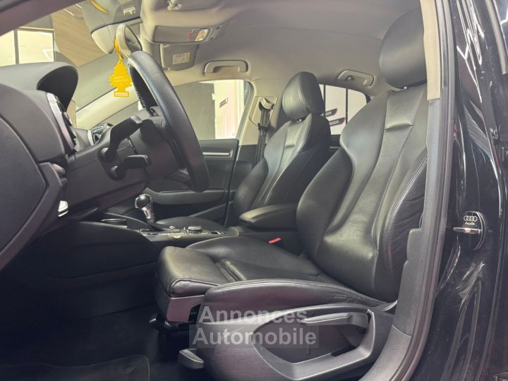 Audi A3 BERLINE 20 TDI 150 Ambition Luxe S tronic 6 VIDANGE DE BOITE FAITE / CAMERA / CARPLAY / DRIVE SELECT / PALETTES / JANTES 18 ROTORS - 11