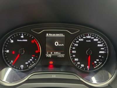 Audi A3 BERLINE 20 TDI 150 Ambition Luxe S tronic 6 VIDANGE DE BOITE FAITE / CAMERA / CARPLAY / DRIVE SELECT / PALETTES / JANTES 18 ROTORS   - 15