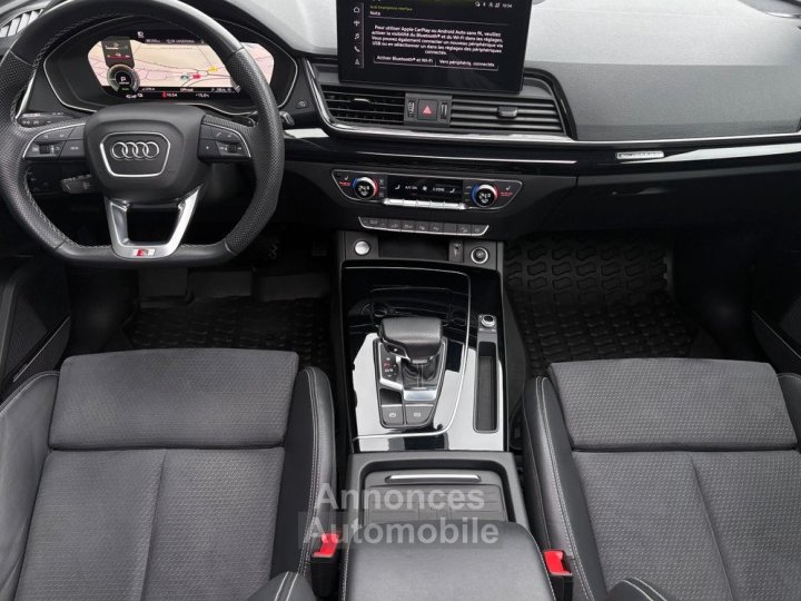 Audi Q5 Sportback 55 TFSI 367ch Quattro S Line Suivi Garantie 6 ans Toit ouvrant suspensino pneumatique Bang & olufsen 609-mois - 4