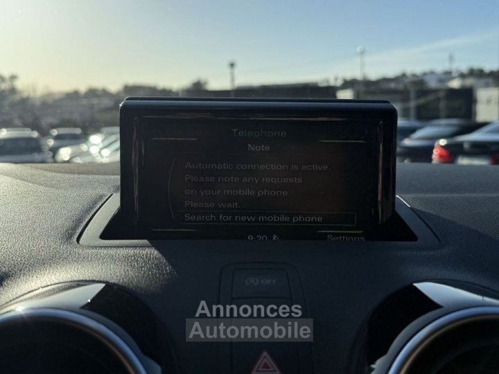 Audi A1 Sportback 14 TFSI 125CH S LINE TRONIC 7 - 12