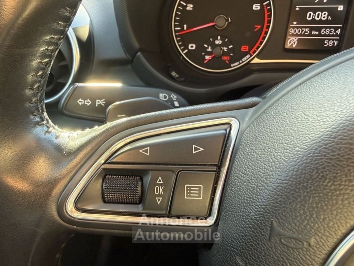 Audi A1 Sportback 14 TFSI 125CH S LINE TRONIC 7 - 17