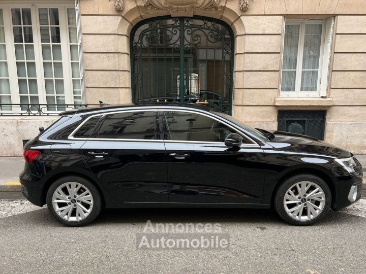 Audi A3 Sportback 35 TFSI 150 MHEV DESIGN LUXE CUIR- 1ERE MAIN ORIGINE FRANCE GARANTIE 02-2028 - 2