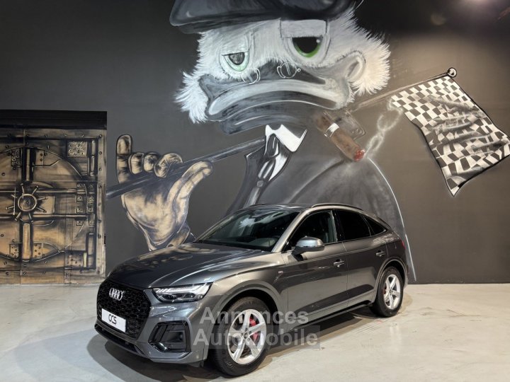 Audi Q5 Sportback 55 TFSI e 367 QTT S TRONIC 7 S LINE Suspension pneumatique / Attelage - 1