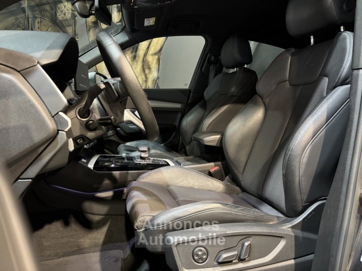 Audi Q5 Sportback 55 TFSI e 367 QTT S TRONIC 7 S LINE Suspension pneumatique / Attelage - 10