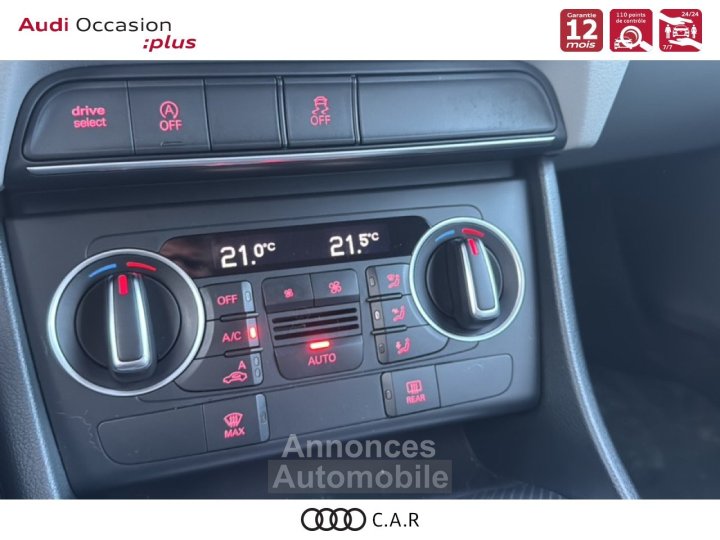 Audi Q3 20 TDI 150 ch S tronic 7 Quattro Ambiente - 14