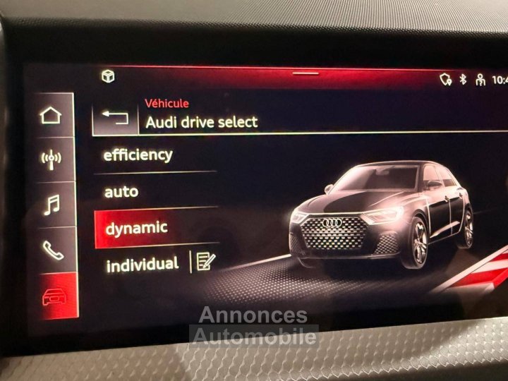 Audi A1 Sportback 30 TFSI 116 ch S tronic 7 S Line - 17