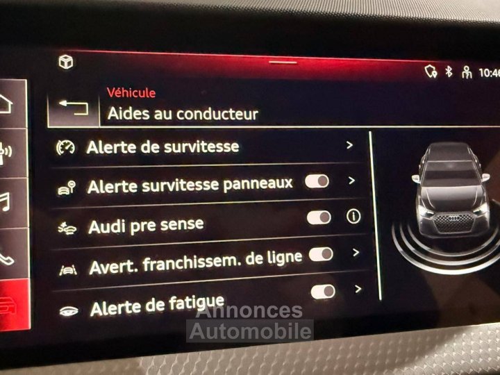 Audi A1 Sportback 30 TFSI 116 ch S tronic 7 S Line - 19