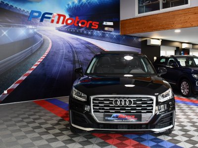 Audi Q2 S-Line Ambition Luxe 35 TFSI 150 BVM6 GPS Virtual Caméra TO Parc Assist Attelage Hayon Cuir JA 18 - 7
