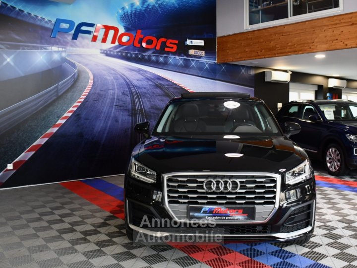Audi Q2 S-Line Ambition Luxe 35 TFSI 150 BVM6 GPS Virtual Caméra TO Parc Assist Attelage Hayon Cuir JA 18 - 7