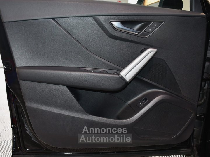 Audi Q2 S-Line Ambition Luxe 35 TFSI 150 BVM6 GPS Virtual Caméra TO Parc Assist Attelage Hayon Cuir JA 18 - 11