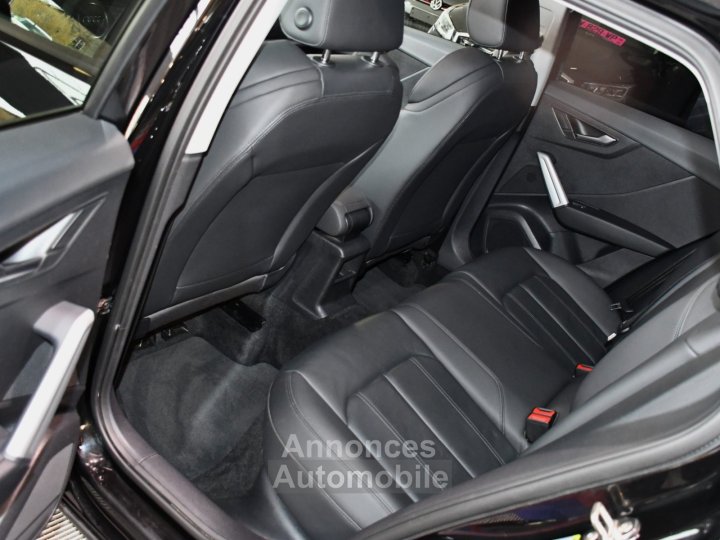 Audi Q2 S-Line Ambition Luxe 35 TFSI 150 BVM6 GPS Virtual Caméra TO Parc Assist Attelage Hayon Cuir JA 18 - 14