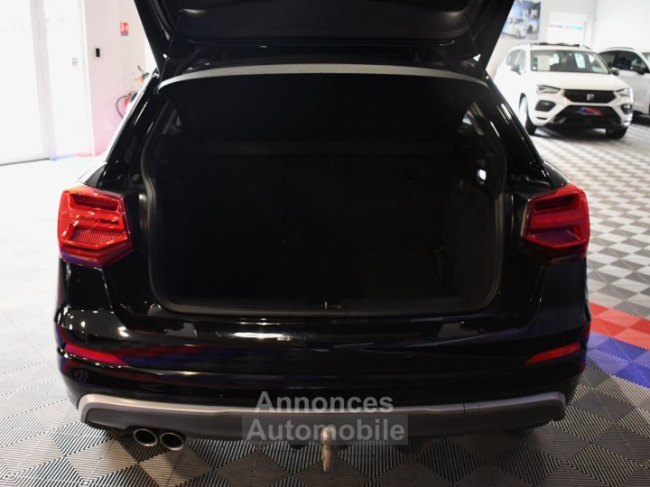 Audi Q2 S-Line Ambition Luxe 35 TFSI 150 BVM6 GPS Virtual Caméra TO Parc Assist Attelage Hayon Cuir JA 18 - 15
