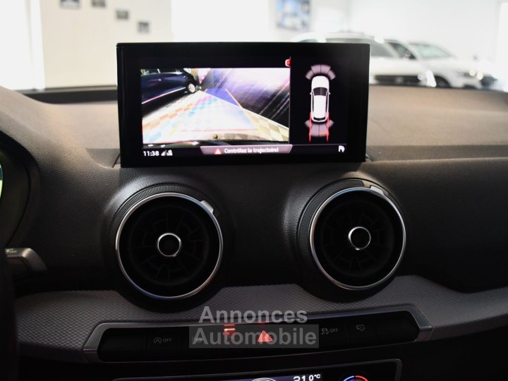 Audi Q2 S-Line Ambition Luxe 35 TFSI 150 BVM6 GPS Virtual Caméra TO Parc Assist Attelage Hayon Cuir JA 18 - 25