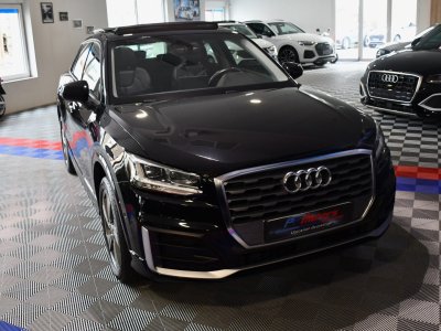 Audi Q2 S-Line Ambition Luxe 35 TFSI 150 BVM6 GPS Virtual Caméra TO Parc Assist Attelage Hayon Cuir JA 18 - 27