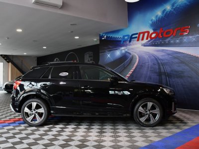 Audi Q2 S-Line Ambition Luxe 35 TFSI 150 BVM6 GPS Virtual Caméra TO Parc Assist Attelage Hayon Cuir JA 18 - 28