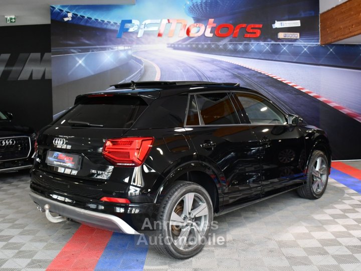 Audi Q2 S-Line Ambition Luxe 35 TFSI 150 BVM6 GPS Virtual Caméra TO Parc Assist Attelage Hayon Cuir JA 18 - 29