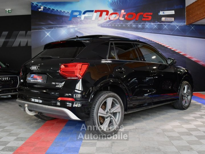 Audi Q2 S-Line Ambition Luxe 35 TFSI 150 BVM6 GPS Virtual Caméra TO Parc Assist Attelage Hayon Cuir JA 18 - 30