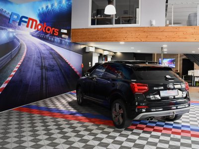 Audi Q2 S-Line Ambition Luxe 35 TFSI 150 BVM6 GPS Virtual Caméra TO Parc Assist Attelage Hayon Cuir JA 18 - 32