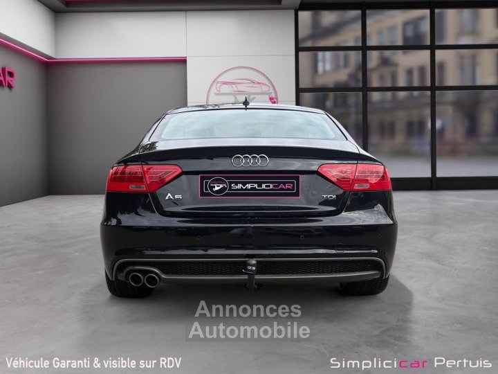 Audi A5 Sportback 20 TDI 190 Clean Diesel S line Multitronic A attelage gps Garantie 12 mois - 10