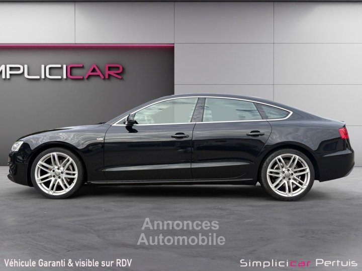 Audi A5 Sportback 20 TDI 190 Clean Diesel S line Multitronic A attelage gps Garantie 12 mois - 12