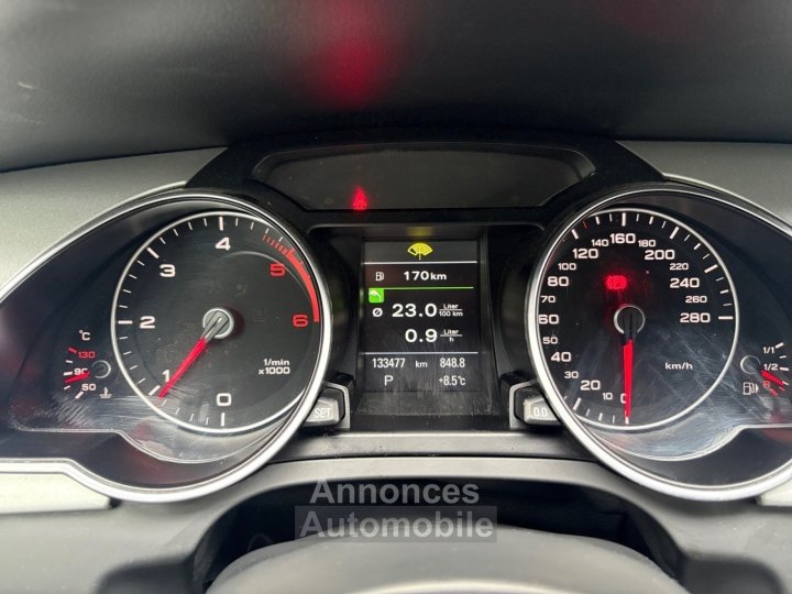 Audi A5 Sportback 20 TDI 190 Clean Diesel S line Multitronic A attelage gps Garantie 12 mois - 14