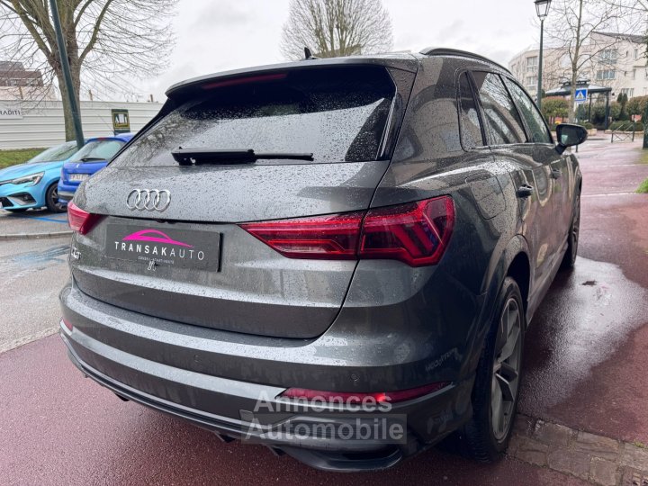 Audi Q3 35 TFSI 150 ch S tronic 7 S line - ATTELAGE - APPLE CARPLAY- CAMÉRA DE RECUL - SIÈGES CHAUFFANTS - 8