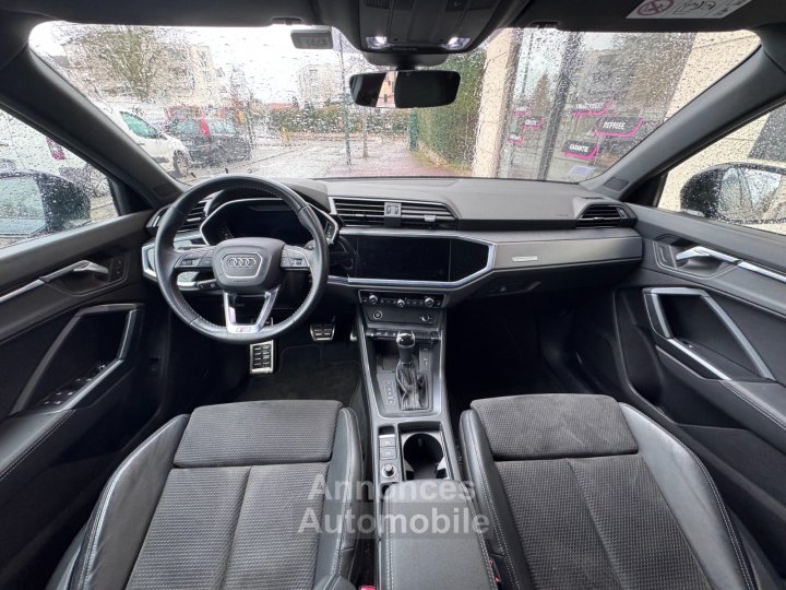 Audi Q3 35 TFSI 150 ch S tronic 7 S line - ATTELAGE - APPLE CARPLAY- CAMÉRA DE RECUL - SIÈGES CHAUFFANTS - 12