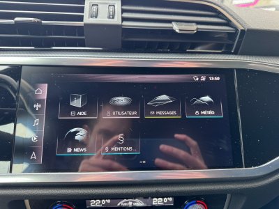 Audi Q3 35 TFSI 150 ch S tronic 7 S line - ATTELAGE - APPLE CARPLAY- CAMÉRA DE RECUL - SIÈGES CHAUFFANTS - 18