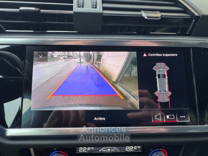 Audi Q3 35 TFSI 150 ch S tronic 7 S line - ATTELAGE - APPLE CARPLAY- CAMÉRA DE RECUL - SIÈGES CHAUFFANTS - 20