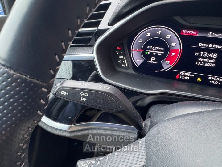Audi Q3 35 TFSI 150 ch S tronic 7 S line - ATTELAGE - APPLE CARPLAY- CAMÉRA DE RECUL - SIÈGES CHAUFFANTS - 26