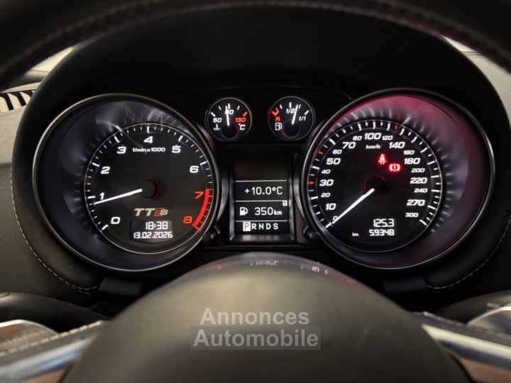 Audi TTS ROADSTER 20 TFSI 272 Quattro S-Tronic A Baseball Edition full cuir noir Finition Rare / Import Japon - 11