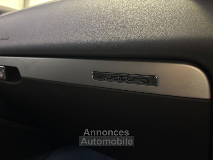 Audi TTS ROADSTER 20 TFSI 272 Quattro S-Tronic A Baseball Edition full cuir noir Finition Rare / Import Japon - 24