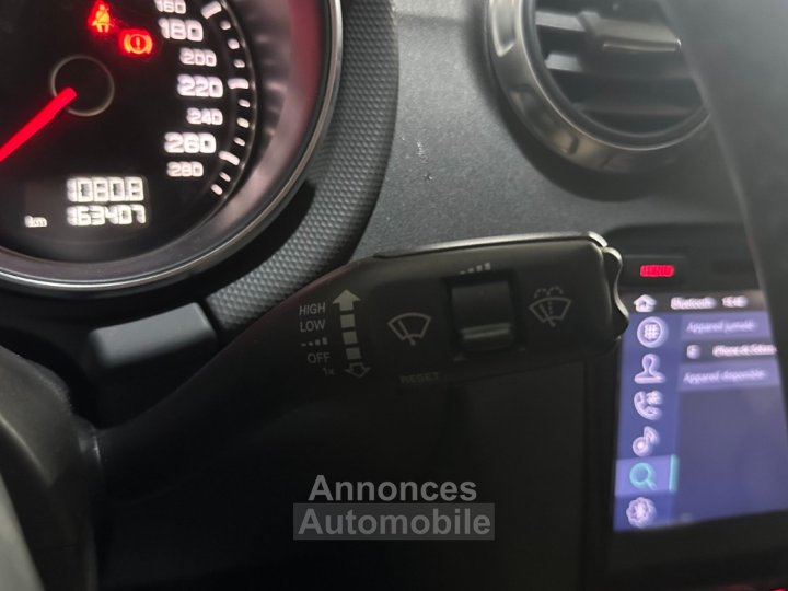 Audi TT 20 TFSI 200 ch ~ Appel CarPlay ~ Climatisation auto ~ Sièges chauffants ~ Sellerie cuir - 12