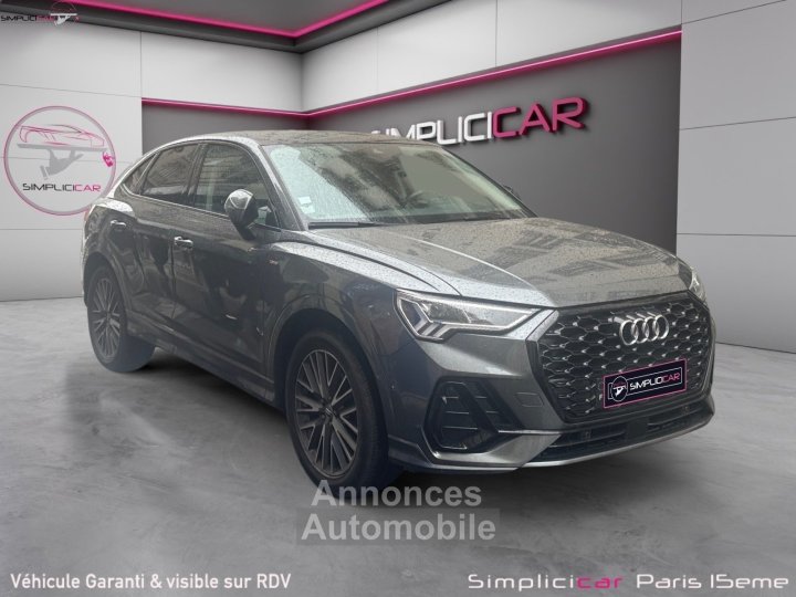 Audi Q3 Sportback 35 TFSI 150 ch S tronic 7 S line GARANTIE 12 MOIS / TVA RECUPERABLE - 1