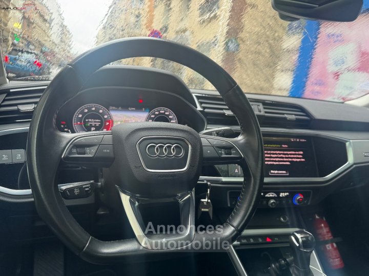Audi Q3 Sportback 35 TFSI 150 ch S tronic 7 S line GARANTIE 12 MOIS / TVA RECUPERABLE - 13