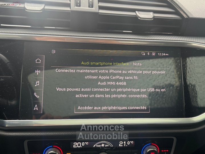 Audi Q3 Sportback 35 TFSI 150 ch S tronic 7 S line GARANTIE 12 MOIS / TVA RECUPERABLE - 26