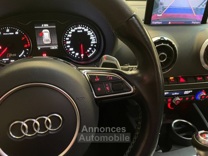 Audi RS3 SPORTBACK 25 TFSI 367 Quattro S tronic 7/TOIT OUVRANT/BANGOLUFSEN - 15