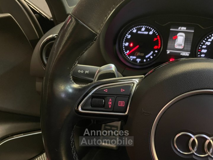 Audi RS3 SPORTBACK 25 TFSI 367 Quattro S tronic 7/TOIT OUVRANT/BANGOLUFSEN - 17