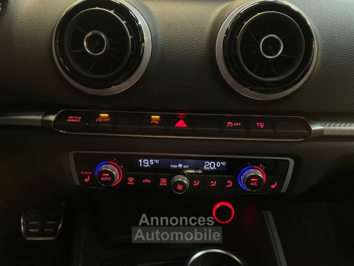 Audi RS3 SPORTBACK 25 TFSI 367 Quattro S tronic 7/TOIT OUVRANT/BANGOLUFSEN - 24