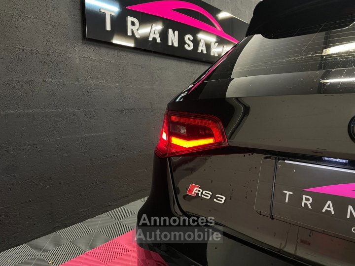 Audi RS3 SPORTBACK 25 TFSI 367 Quattro S tronic 7/TOIT OUVRANT/BANGOLUFSEN - 42