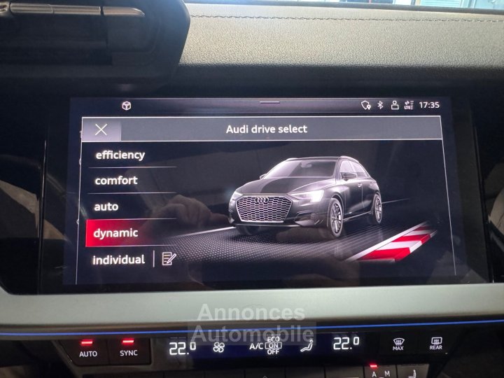 Audi A3 Sportback Competition 45 TFSIe 245 CV - Toit ouvrant - CarPlay - 33
