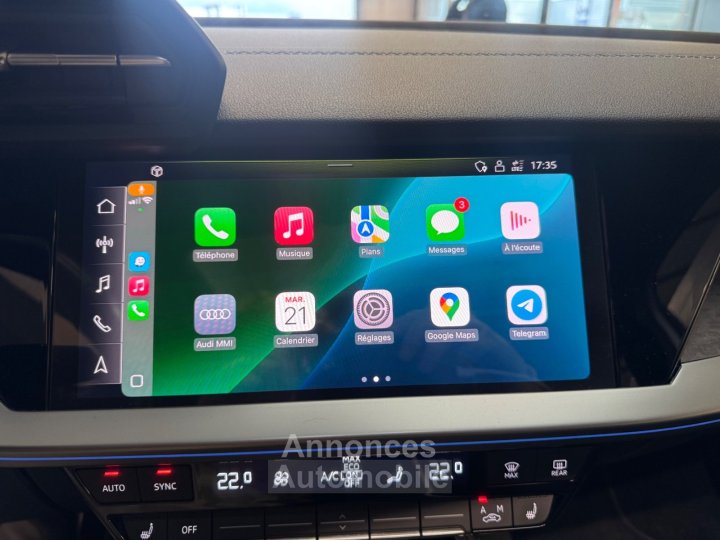 Audi A3 Sportback Competition 45 TFSIe 245 CV - Toit ouvrant - CarPlay - 35