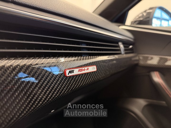 Audi RS4 Avant RS4-R ABT 1 of 50 29 V6 TFSI 530ch quattro tiptronic 8 entretien complet véhicule français - 25